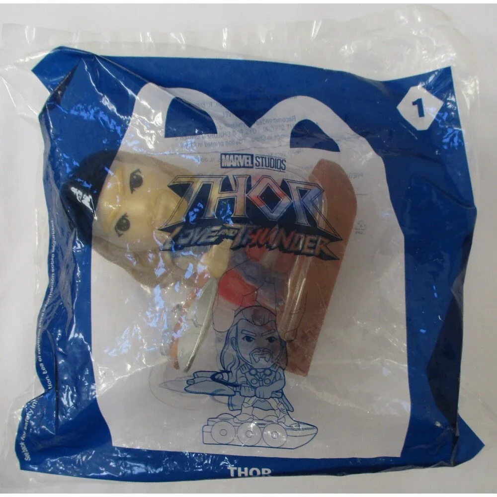 McDonald's Thor Love and Thunder Thor Toy #1 2022 NEW